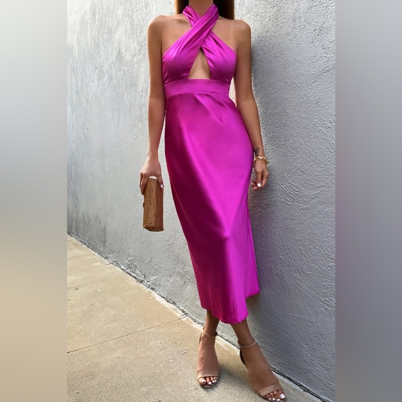 Runaway the Label Dresses & Skirts - Runaway the Label Frances Slip Dress - Orchard - Size XS💟